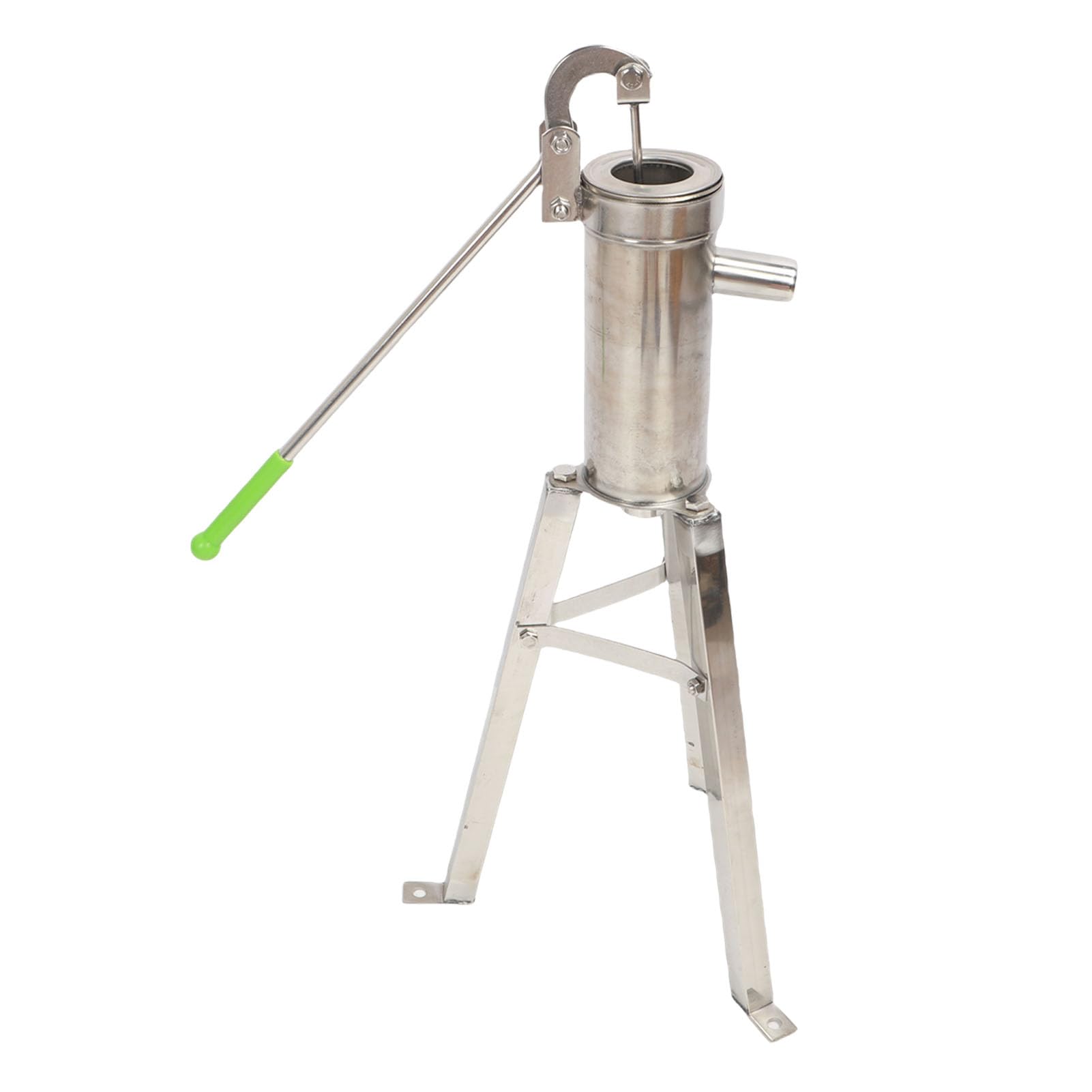 Fabater Bomba de Pozo Manual, Bomba Manual de Acero Inoxidable con Elevación de Succión de 8 M, de Pozo con Soporte para Patio de Jardín Doméstico