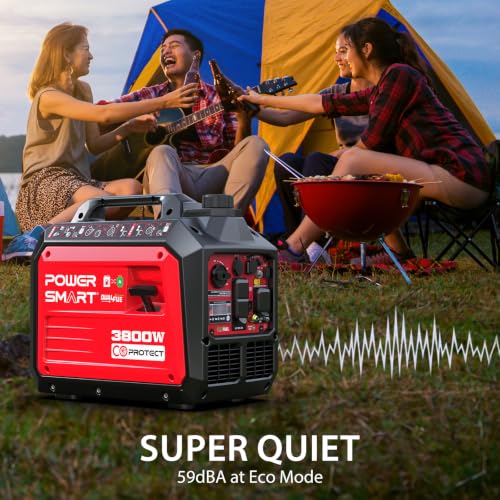 PowerSmart 3800W Dual Fuel Inverter Generator