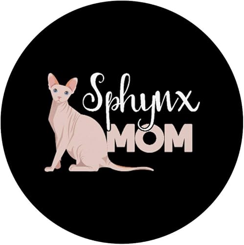 Miniatura 3 de Sphynx Slogan - Soporte y agarre para teléfonos y tabletas, Negro