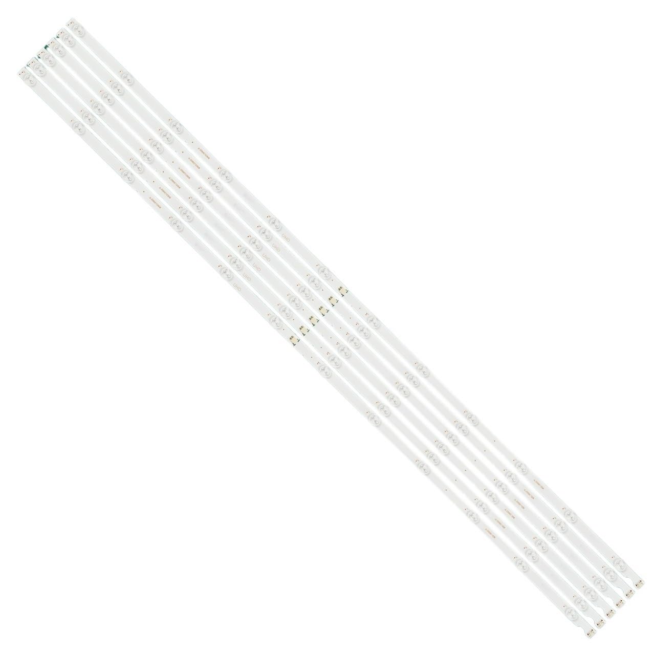 MAKAZHZZRM LED Backlight Strips 12LED Fit For LG 55UK6100PTA 55UJ634V-ZD JL.D550C1235-001BS-M SDL550W0 (LD0-B01)