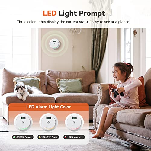 Jemay-Combination-Smoke-and-Carbon-Monoxide-Detector-Battery-Operated-Smoke-Detector-Carbon-Monoxide-Detector-Combo-with-10-Year-LifespanLarge-LCD-Display-TestSilence-Button-1-Pack