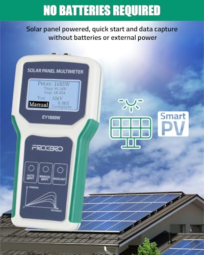 Image of 1800W Solar Panel Tester MPPT Photovoltaic Multimeter
