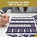 EssexWares - Blue Gold Bible Tabs for Old and New Testament, 80 Large Print Tabs for Bible Study, Water-Resistant and Durable Index Tabs for Women and Men - 1.7