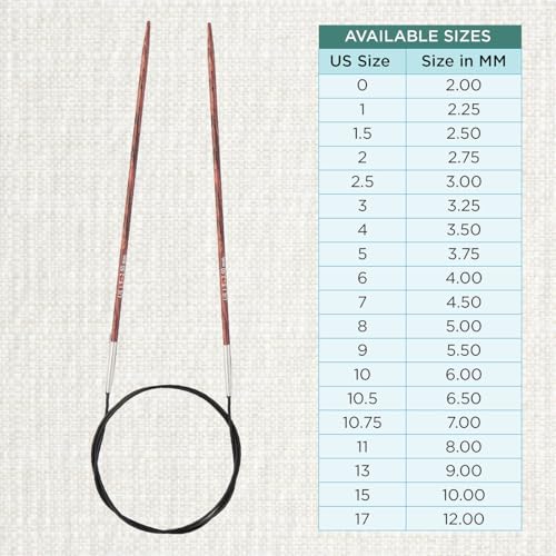 KnitPro Dreamz Fixed Circular Needles 16" (40cm) | US Size 1.5 (2.5mm) by KnitPro - Used condition - Image 4