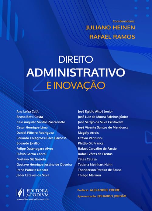 Capa de Direito Administrativo e Inovação (2026) Juspodivm