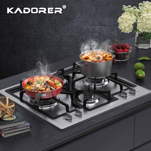 Kadorer GAS COOKTOP Bulit-In Gas Stove Top With 4 Burner, Ng/Lpg Convertible Cooktops thumb #6