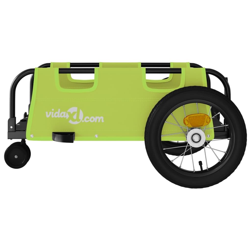 Remolque de transporte para bicicleta de tela Oxford y hierro para bicicleta