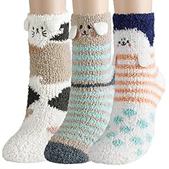 White Cute Animals, 3 Pairs