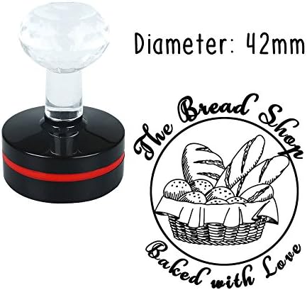 Personalized Bread Bakery Shop Business Stamp Custom Rubber Stamp Great for bakeshop