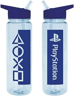 Pyramid International Playstation Water Bottle (PS Logo Design) 700 ml Plastic Water Bottle for Gamers - Officially Licensed Product