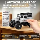 Ltfioon mini crawler 1/64 avec remorque, 2 vitesses et feux LED photo 5