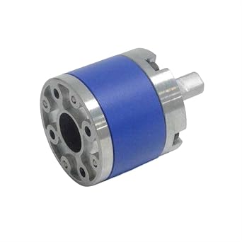 Worm Mechanical High Precision Metal Speed Reducer, Dc Motor Planetary Gear Box, for High Torque PG36 with Planetary Structure Gearbox Stepper Color 1to 14, Size 3.17mm Pinon Gear