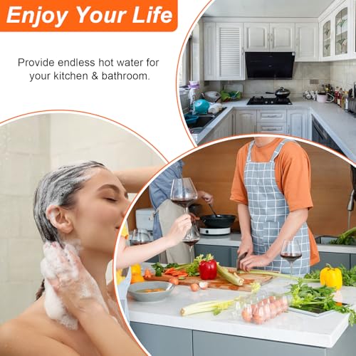 Water Flow Detector for Ecosmart Fsa Nfsml, Water Flow Sensor Fits for ECO 8&ECO 11 Electric Tankless Water Heater - 7 Element Bundle - Thumbnail 6