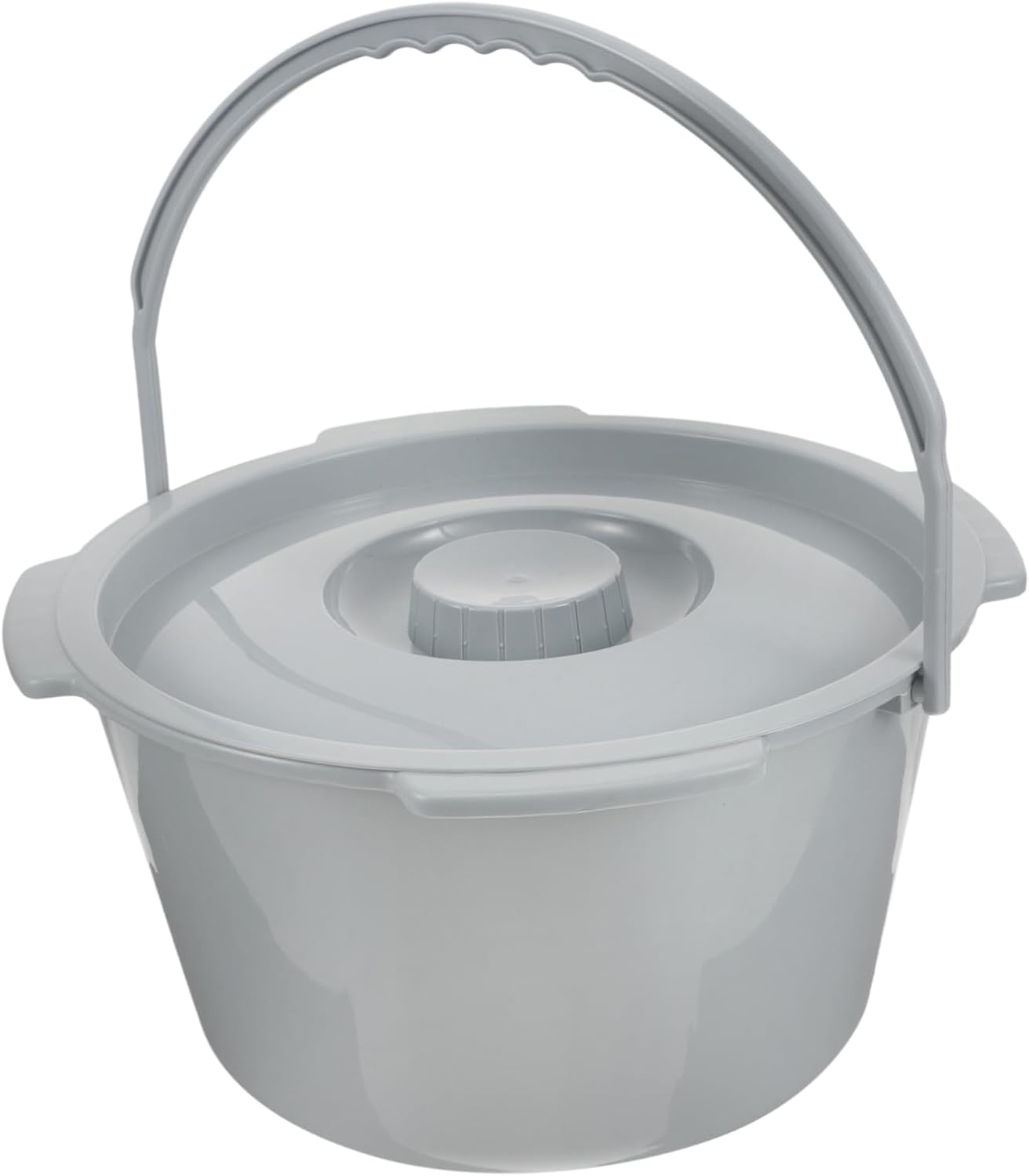 Elderly Portable Urinal Spittoon with Handle Lightweight Chamber Pot Compact Bedside Urine Pot for Adults Sturdy Easy to Clean for Home Use