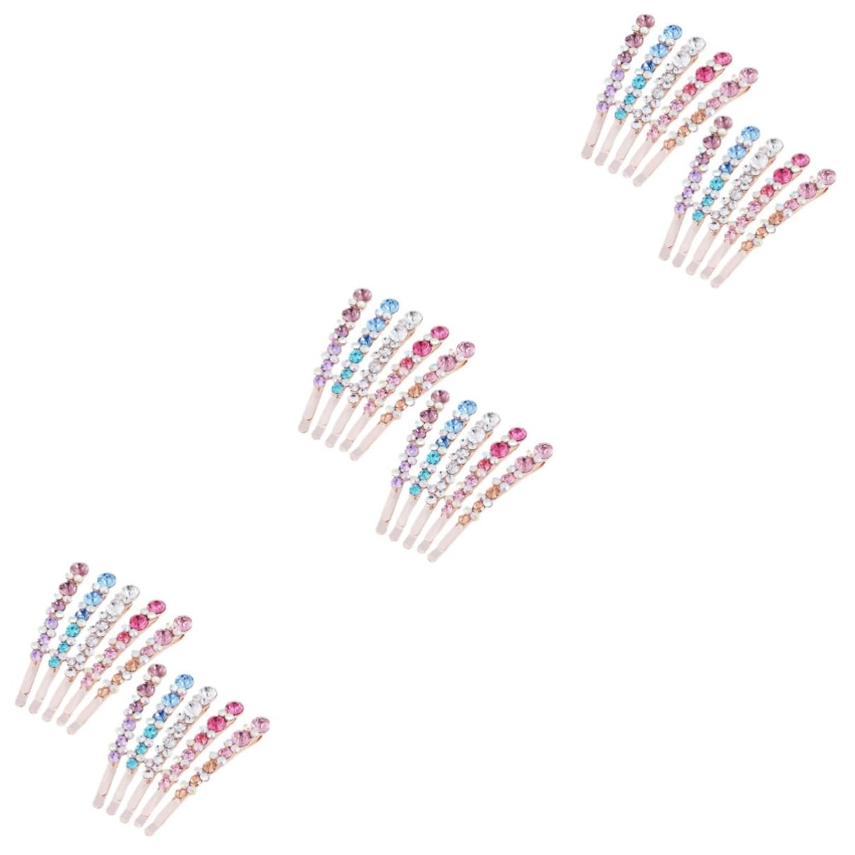 Housoutil 30stücke Strass Haarnadeln Für Bräute Glänzende Haarclips Für Frauen Elegante Hochzeitsfrisuren Für Besondere Anlässe Und Festliche Events