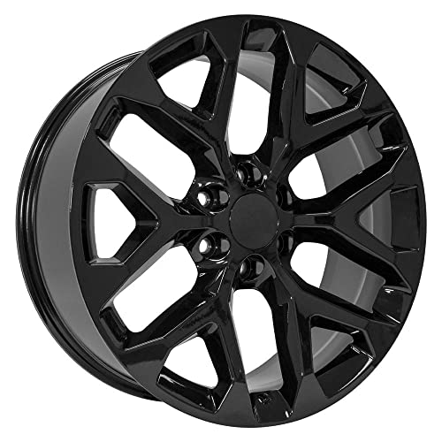 OE Wheels LLC WT-CV98B-22090-6550-24B-285-45-SA-TM-RT Tires & Wheel