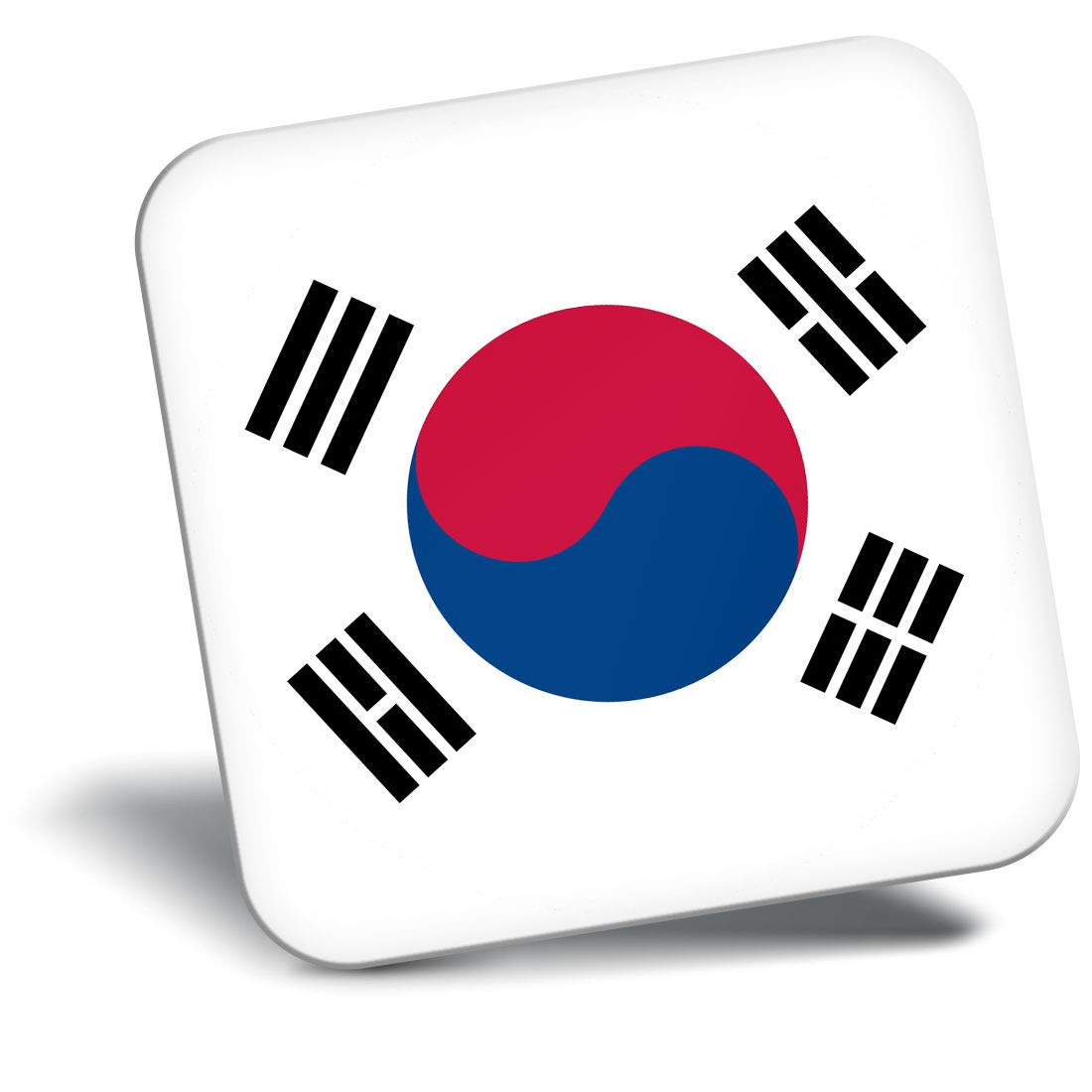 Destination Vinyl Ltd Fridge Magnet - Pretty South Korea East Asia 9145