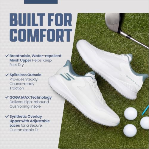Image of Skechers Golf Men's Flite Spikeless Golf Shoes