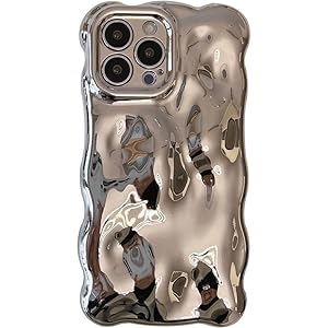 Générique Zachte Siliconen Telefoonhoes voor iPhone met Meteorietpatroon Wolk Creatief Elegant Schokbestendig Hoesje voor iPhone 14Pro Max