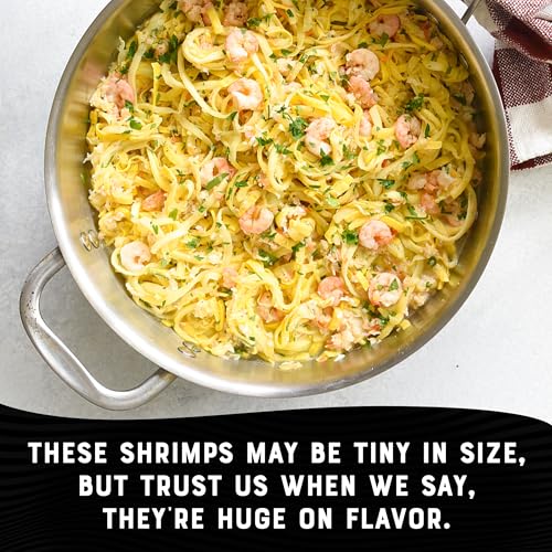 Image of Bumble Bee Prime Tiny Shrimp, 6 oz Can - Wild Caught Canned Shrimp with 22g Protein - Peeled and Deveined Ready to Eat Seafood (Pack of 3)