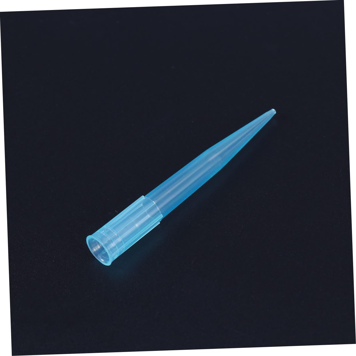 500pcs Plastic Pipettor Tips Liquid Transfer Laboratory Pipette Accessories Smooth Tapered Nozzle for Accurate Small Volume Handling