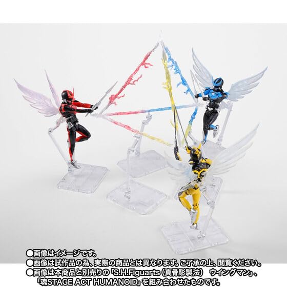 Amazon.co.jp: S H.Figuarts（真骨彫製法） ウイングマン デルタエンド