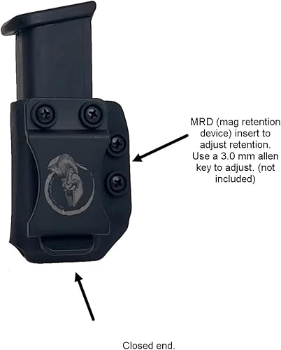 Miniatura 6 de Artemis IWB Holster  Compatible with Glock 43  Glock 43X with Recover Tactical Rail GR43 with BALDR S