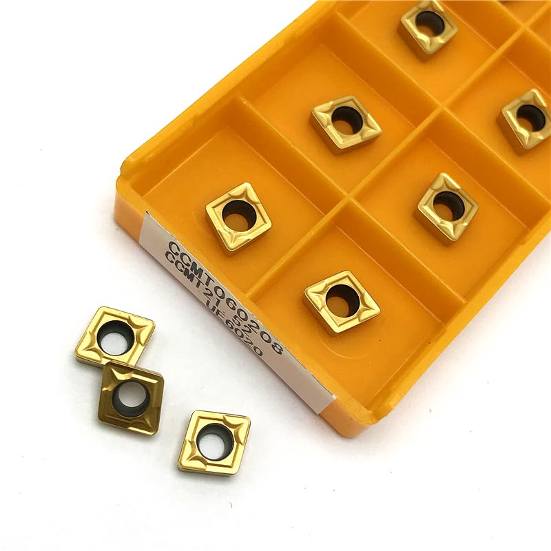 10 piezas CCMT060204 CCMT060208 VP15TF plaquitas carburo interno miniatura 4