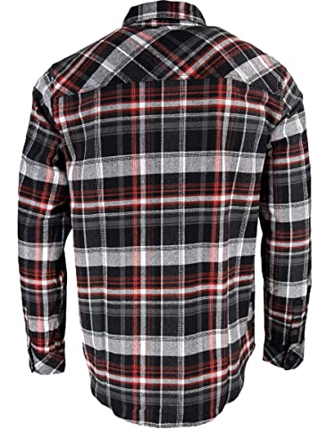 Howitzer Style Men's Button Down Flannel Execute Military Grunt MFG4