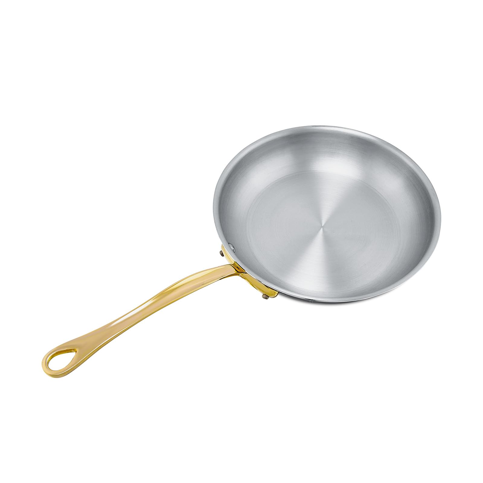 Amazon｜Mauviel1830 'cookフライパン 丸径:ステンレススチール、20cm