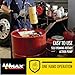 Lumax Gray LX-1318 Rotary Barrel Pump for transferring Non-Corrosive, Petroleum Based, Light to Medium Viscosity-Like, Motor, Heavy, Transmission Fluid, Heating Oils 14 x 6.1 x 5.9 inches