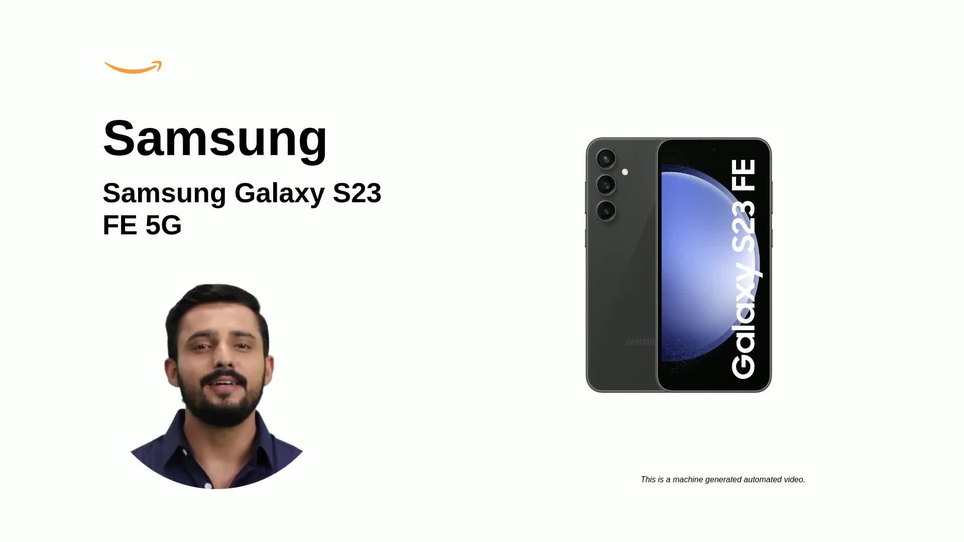 Samsung Galaxy S23 FE 5G (Graphite, 8GB, 256GB Storage) : Amazon.in