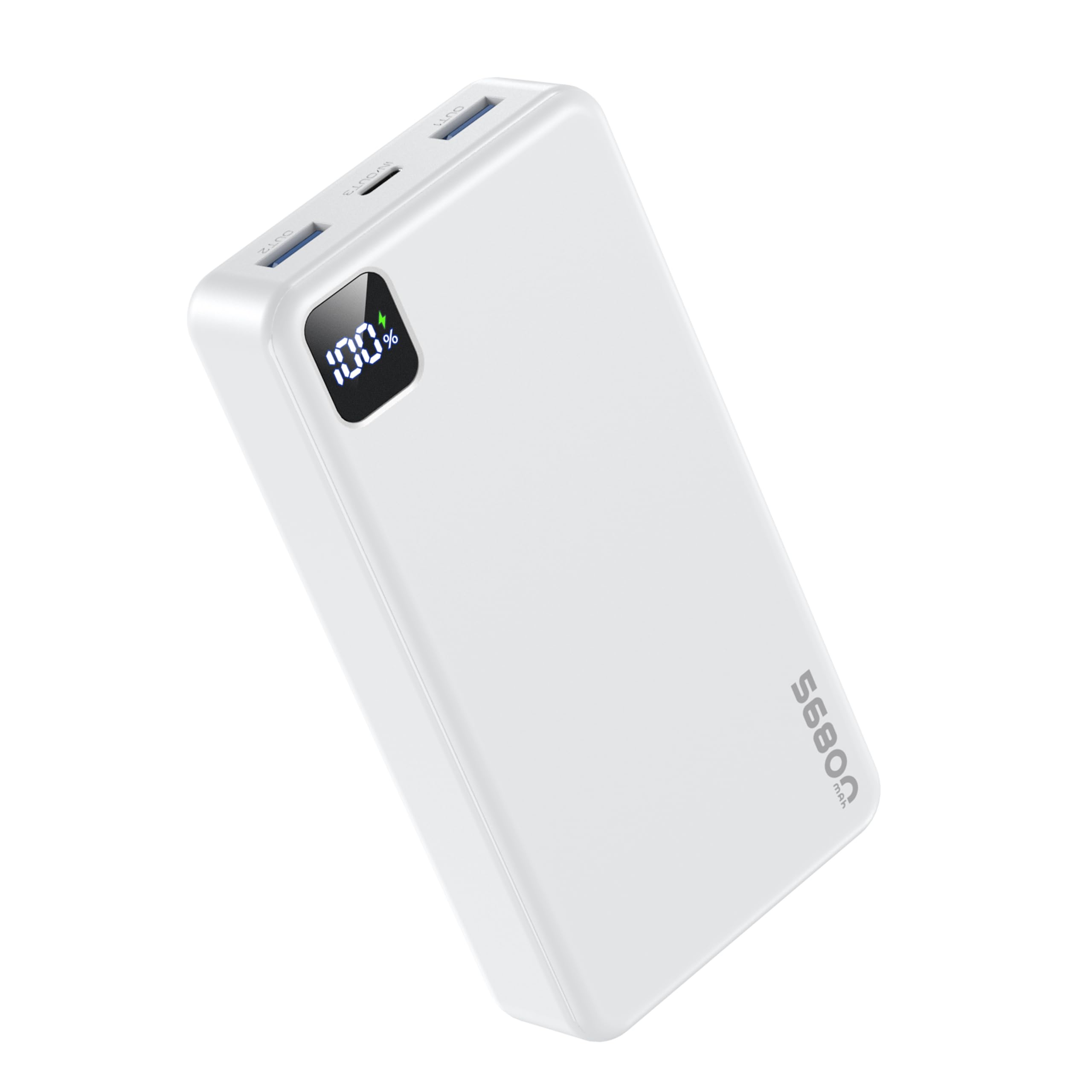 Portable Charger Power Bank 56800mAh Battery Pack-22.5W Fast Charging with USB C & LED Display, 3 Outputs High Capacity Portable Power Bank for iPhone 16/15/14/13 Series, Samsung, iPad etc