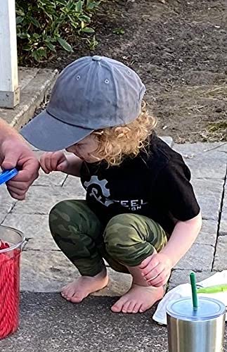 Eohak Kids Distresed-Washed Baseball Hat Infant Toddler Baby Boy Girl Hats Distresed For 2-8 Years #TOP6