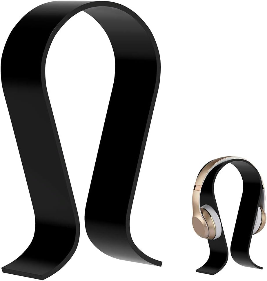 Linkidea Acrylic Headphone Stand, Headsets Stand, Headset
