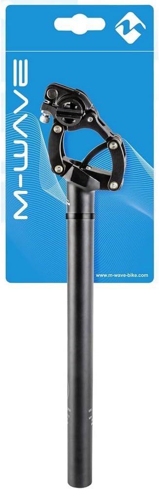 M-Wave FOURSPRING Vario Sattelstütze, schwarz