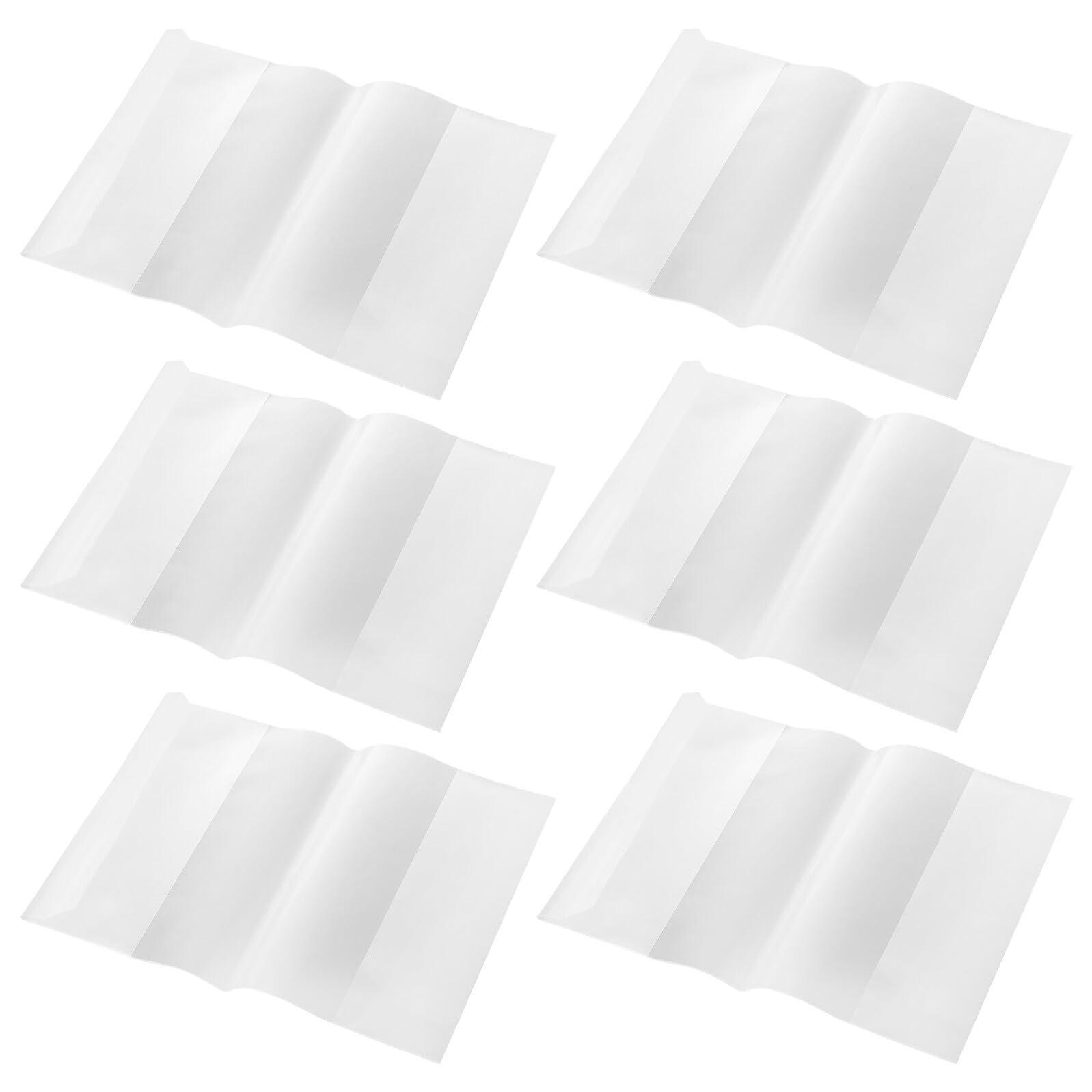 Copertina Trasparente Libri A5 60 Pezzi in Plastica | Protezione, Applicazione Facile, per Quaderno e Scrapbook, Uso Ufficio e Scuola