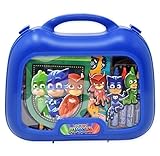 PJ Masks Carry Along Coloring and Activity Set Includes Carry Case, Crayons, Doodle Pad, Stickers for Toddlers and Kids