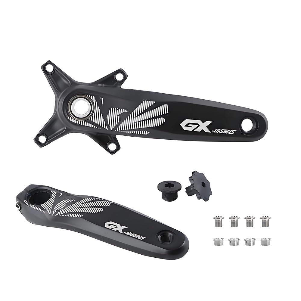 Zestaw korbowy do roweru górskiego 104 BCD, korba rowerowa 170/175 mm, opcjonalny wspornik dolny korbowy/korbowy wspornik dolny i okrągła zębatka