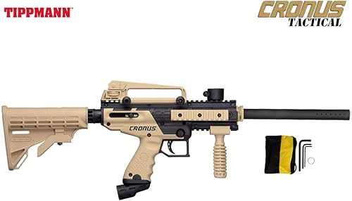 Miniatura 9 de Maddog Tippmann Cronus Tactical Silver Paintball Gun Marker Starter Package