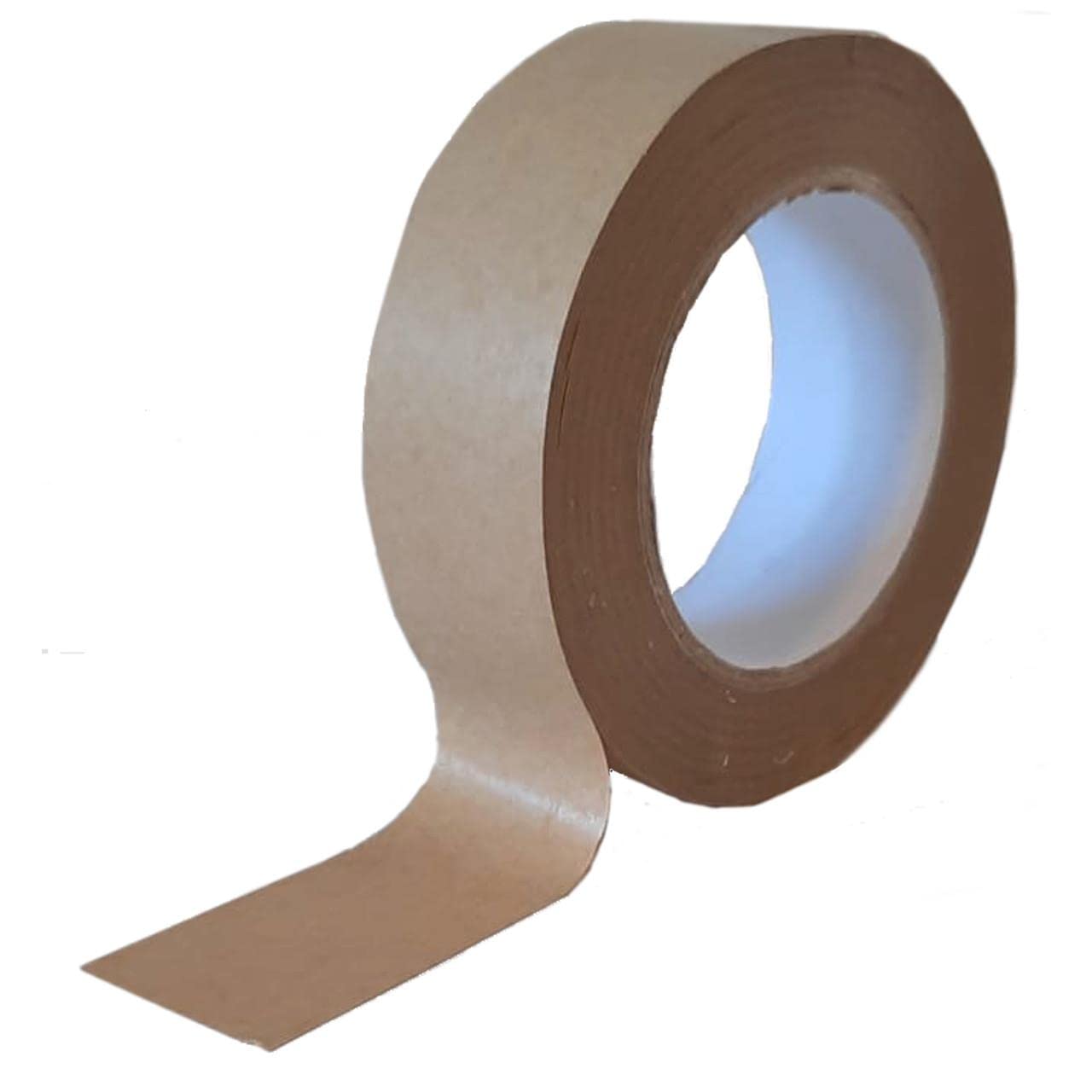 Crystal Mailing 96x Brown Kraft Paper Tape Rolls 38mm x 50m Packaging Eco Friendly Recyclable Biodegradable โ image 1