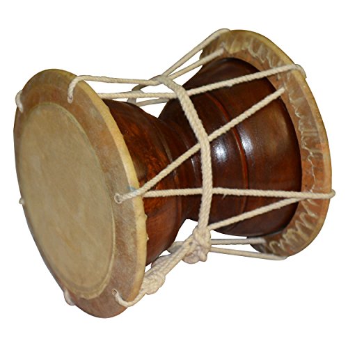 Image of Deru Hand Percussion Drum South Style Handmade Indian Musical Instrument