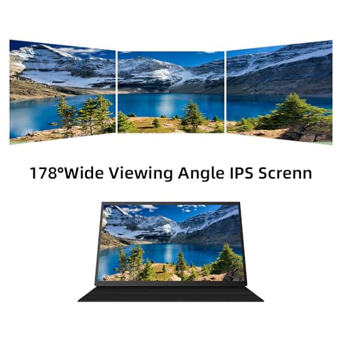 Image of CUQI 7 Inch Mini Monitor, IPS 1024 x 600 HDMI Small Monitor with Leather Stand for Raspberry Pi 5 /4, Laptop, PC, Switch, Xbox, PS4