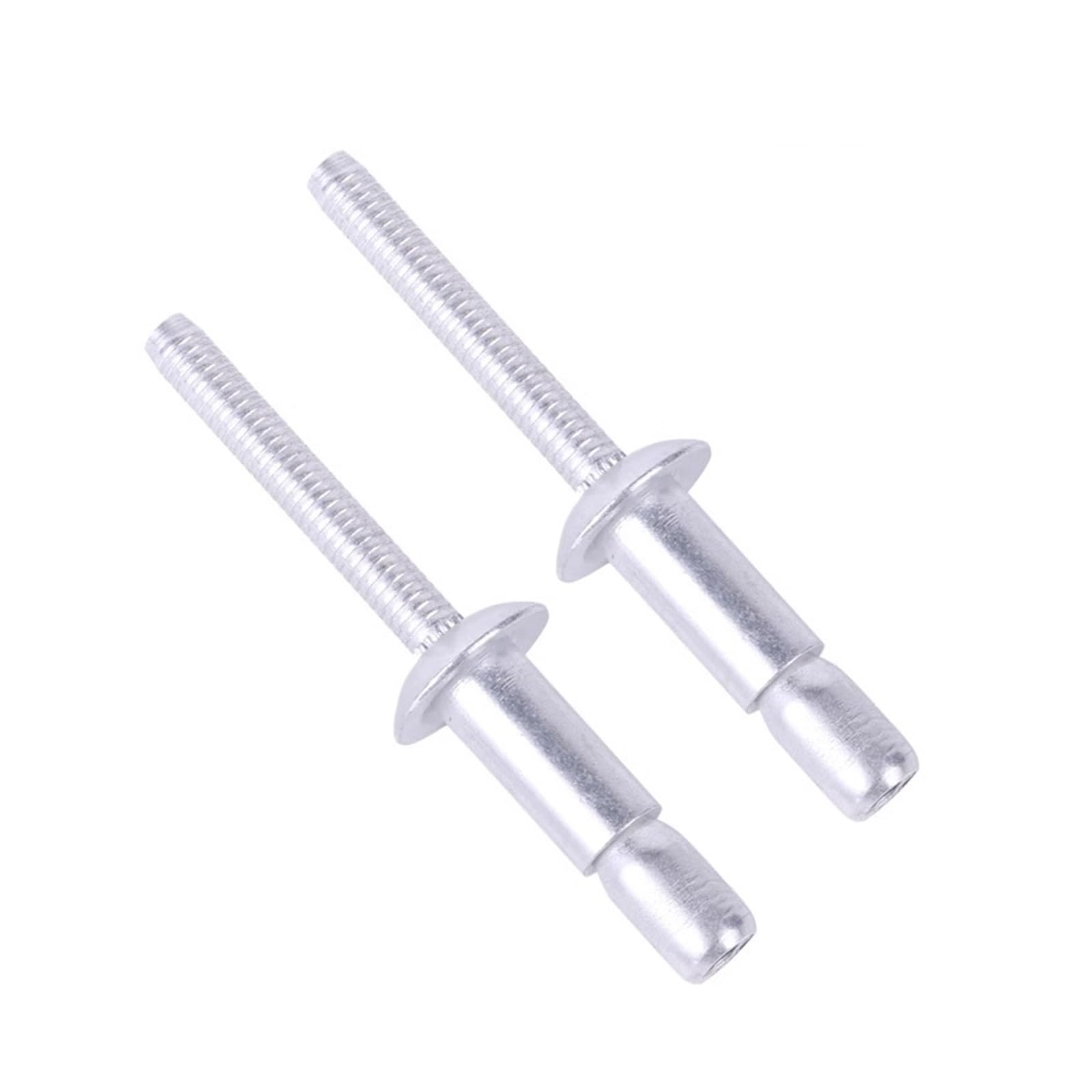 Rivets aveugles à tête de dôme structurel en alliage d'aluminium, haute résistance, 30/50 pièces(50Pcs,4.8x10 mm)