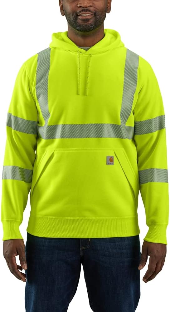 CarharttMen's High Visibility Loose Fit Midweight Hooded Class 3 Hoodie