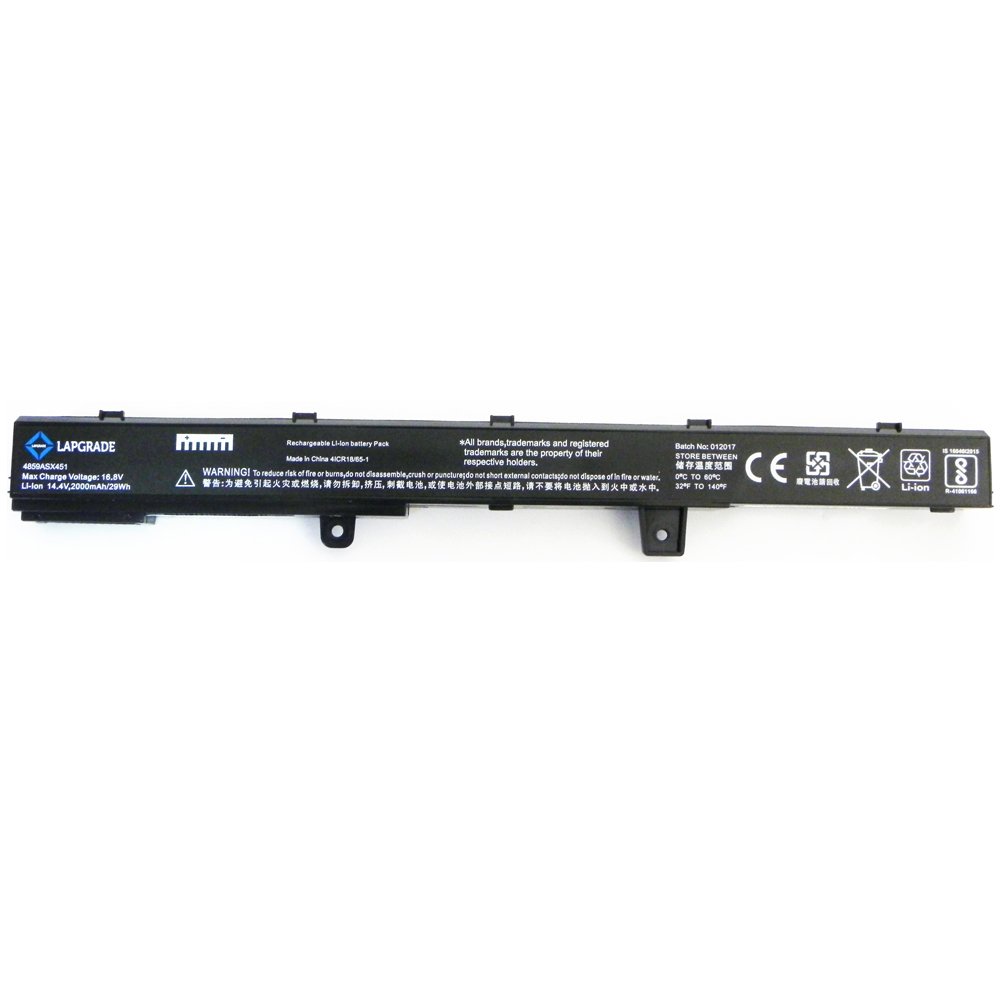 Lapgrade Battery for Asus X451 X551 F551CA F551MA D550 F550M A31LJ91 A31N1319 A41N1308 X45LI9C Series (B07DTCGJ2S) Amazon Price History, Amazon Price Tracker