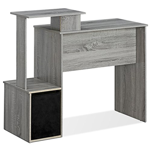 Furinno Econ Multipurpose Home Office Computer Writing Desk, French Oak Grey #TOP7