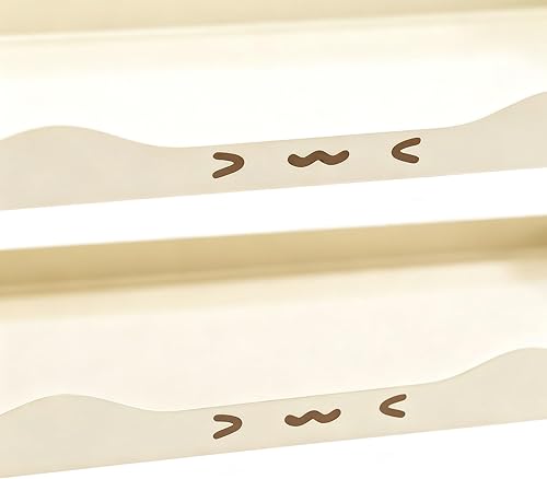 Miniatura 7 de Organizador de estante de mostrador de 2 niveles para ahorrar espacio, estantes de cocina de doble capa para gabinete, despensa, condimentos, tazas,