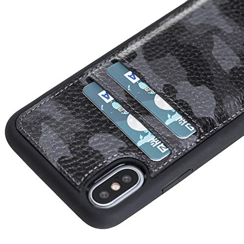 Exclusive Discount 70% Price Venito Cosa Leather Wallet Case Compatible with iPhone X (5.8 inch) and iPhone Xs (5.8 inch) โ Extra Secure with Padded Back Cover - Camouflage Gray Exclusive Discount 70% Price Venito Cosa Leather Wallet Case Compatible with iPhone X (5.8 inch) and iPhone Xs (5.8 inch) โ Extra Secure with Padded Back Cover - Camouflage Gray