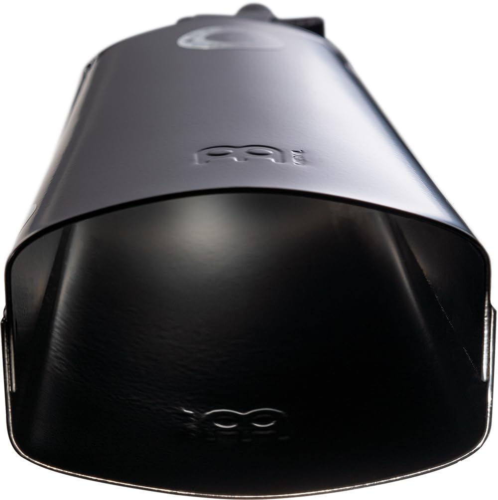 Meinl Percussion Steel Craft Cowbell - Sehr großes Aufschlagidiophon - Länge 8,5 Zoll - Timbalero - Montierbar - Pulverbeschichteter Stahl, Schwarz (SCL850-BK) | Timbalero Cowbell, Montierbar, 8,5 Zoll, Pulverbeschichteter Stahl